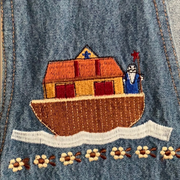 Noah’s Ark Denim Vest - Picture 3 of 6